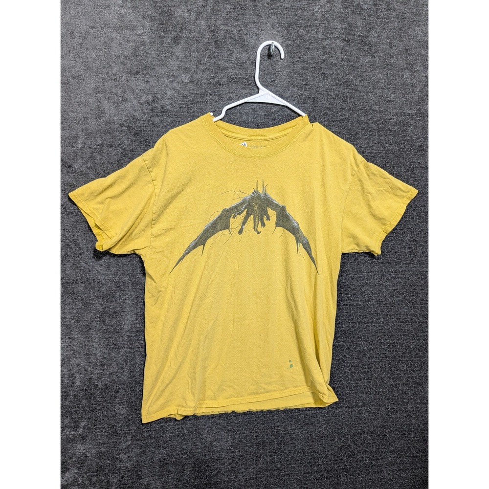 Posty Co Post Malone Beerbongs & Bentleys Yellow Graphic T-Shirt Large 2158